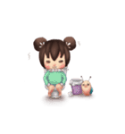 菓子嬢とマイちゃん（個別スタンプ：19）
