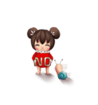 菓子嬢とマイちゃん（個別スタンプ：21）