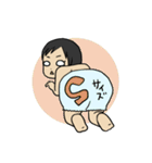 こんなに大きくなりました(0歳編)（個別スタンプ：37）