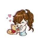 Air hair（個別スタンプ：12）