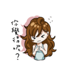 Air hair（個別スタンプ：38）