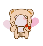 Bear and Piggy ''Cute（個別スタンプ：2）