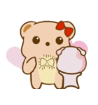 Bear and Piggy ''Cute（個別スタンプ：3）