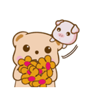 Bear and Piggy ''Cute（個別スタンプ：4）