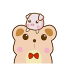 Bear and Piggy ''Cute（個別スタンプ：9）