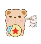 Bear and Piggy ''Cute（個別スタンプ：17）