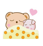 Bear and Piggy ''Cute（個別スタンプ：40）