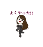 ブラックリコ（個別スタンプ：2）