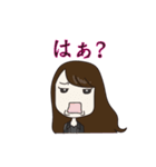 ブラックリコ（個別スタンプ：16）