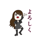 ブラックリコ（個別スタンプ：20）
