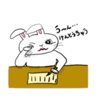 うさぎのウサ美（個別スタンプ：3）