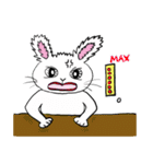 うさぎのウサ美（個別スタンプ：4）