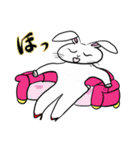 うさぎのウサ美（個別スタンプ：21）