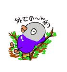 青ボタンインコスタンプ2（個別スタンプ：39）