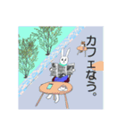 うさぎくんのカラフルな日常（個別スタンプ：15）