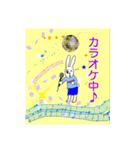 うさぎくんのカラフルな日常（個別スタンプ：16）