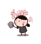 Office Lady straight face（個別スタンプ：29）