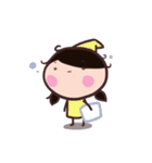 Office Lady straight face（個別スタンプ：40）