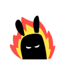 I am a black rabbit（個別スタンプ：3）