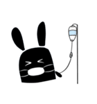 I am a black rabbit（個別スタンプ：5）