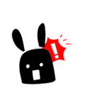 I am a black rabbit（個別スタンプ：7）