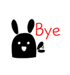 I am a black rabbit（個別スタンプ：8）
