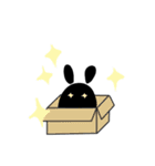 I am a black rabbit（個別スタンプ：9）