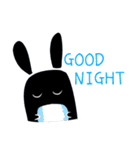 I am a black rabbit（個別スタンプ：15）