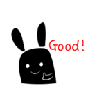 I am a black rabbit（個別スタンプ：30）