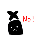 I am a black rabbit（個別スタンプ：32）