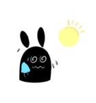 I am a black rabbit（個別スタンプ：37）