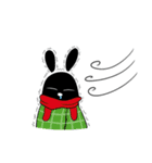 I am a black rabbit（個別スタンプ：38）