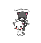 ぷちりぼんエリーのねこだらけ（個別スタンプ：12）