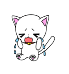 ぷちりぼんエリーのねこだらけ（個別スタンプ：16）