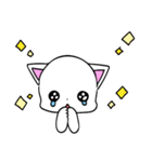 ぷちりぼんエリーのねこだらけ（個別スタンプ：17）