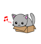 ぷちりぼんエリーのねこだらけ（個別スタンプ：18）