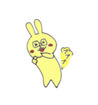 ぷーうさぎとちびぶた（個別スタンプ：4）