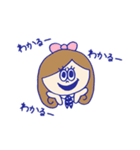 ガールちゃんと愉快な仲間たち（個別スタンプ：32）