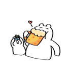 シロくまっちゃん（個別スタンプ：34）
