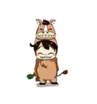 かわいい干支（個別スタンプ：7）