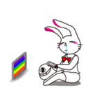 rabbit  and specter（個別スタンプ：9）