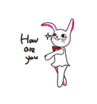 rabbit  and specter（個別スタンプ：34）