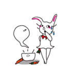rabbit  and specter（個別スタンプ：35）