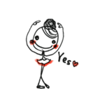 BalletLoveGirl（個別スタンプ：7）