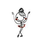 BalletLoveGirl（個別スタンプ：17）