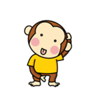モンタといっしょ（個別スタンプ：1）