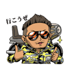 ジャパニーズヤンキースタイル MAD★STAR（個別スタンプ：3）