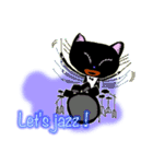 jazz cat（個別スタンプ：8）