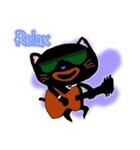 jazz cat（個別スタンプ：9）