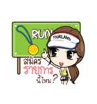 RunningGIRL（個別スタンプ：12）